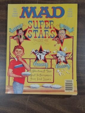 MAD Super Stars Vol. One Magazine - Yellow Cover Fall 1985